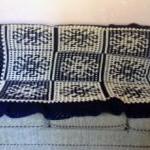 Sunwheel Motif Crochet Blanket